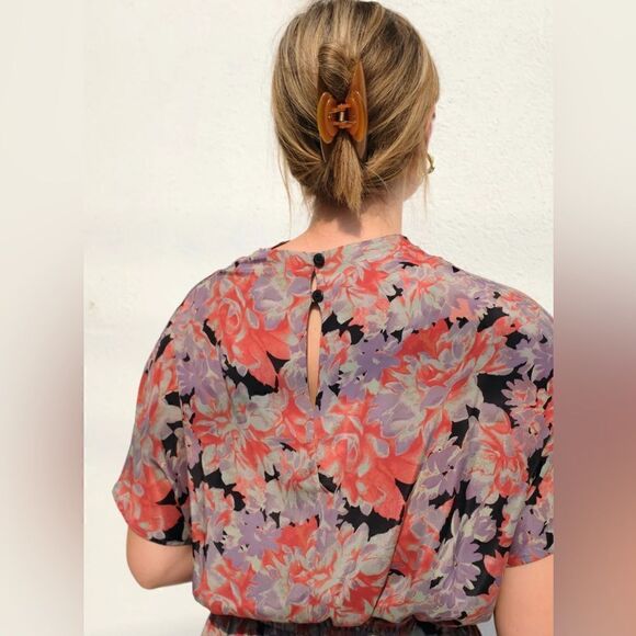 🎉 NWT No. 6 Willa Dress Flame Camellia - Picture 8 of 17